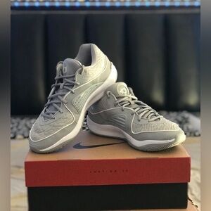 Nike KD16 Basketball Shoes Wolf Grey/White